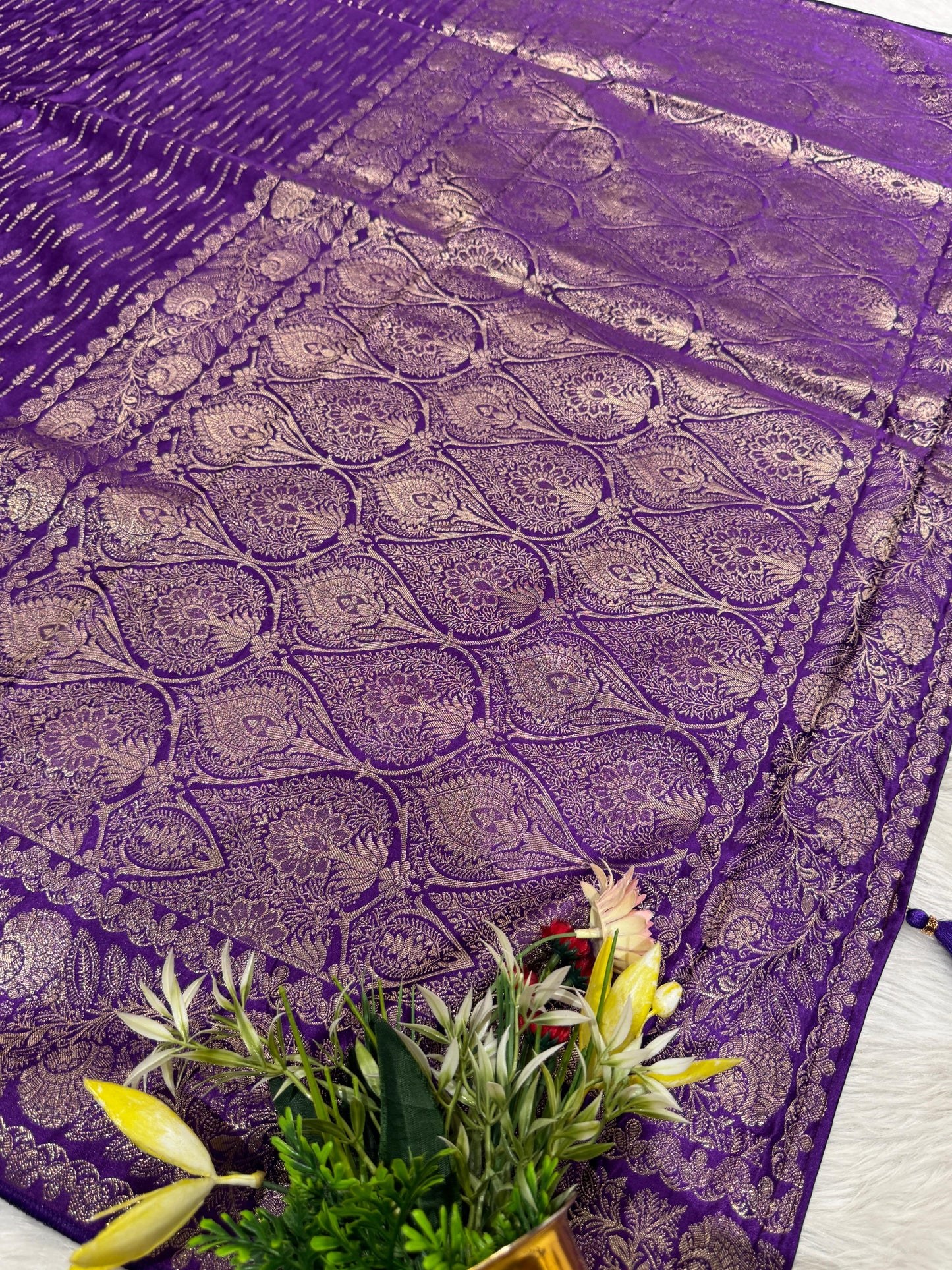 Affordable Silk Saree with Vivid Work – Elegant Silk Fabric and Stunning Designs ✨🌸