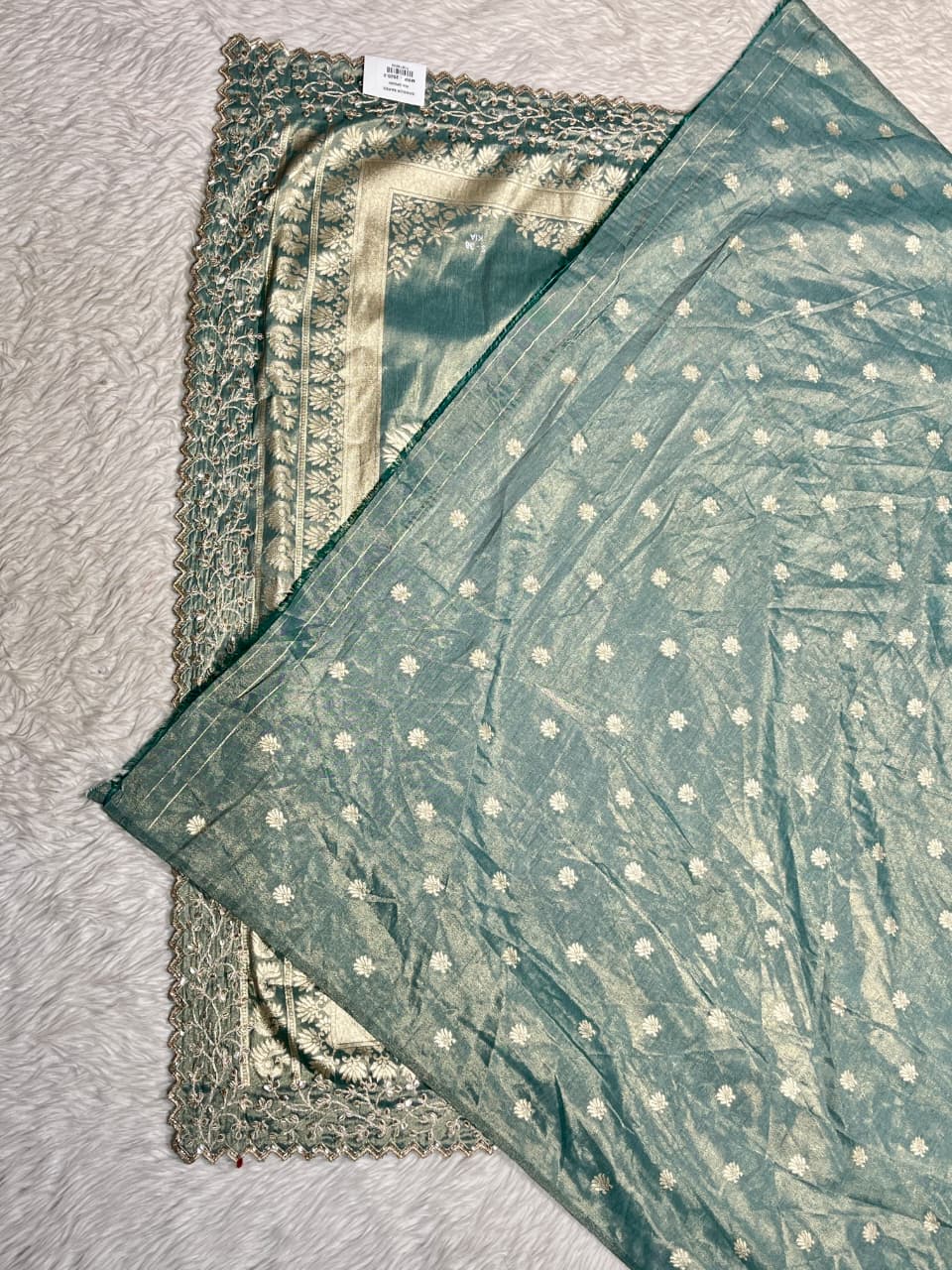 Silk Saree with Rich Zari Border | Designer Wedding Saree by Shagun Sarees