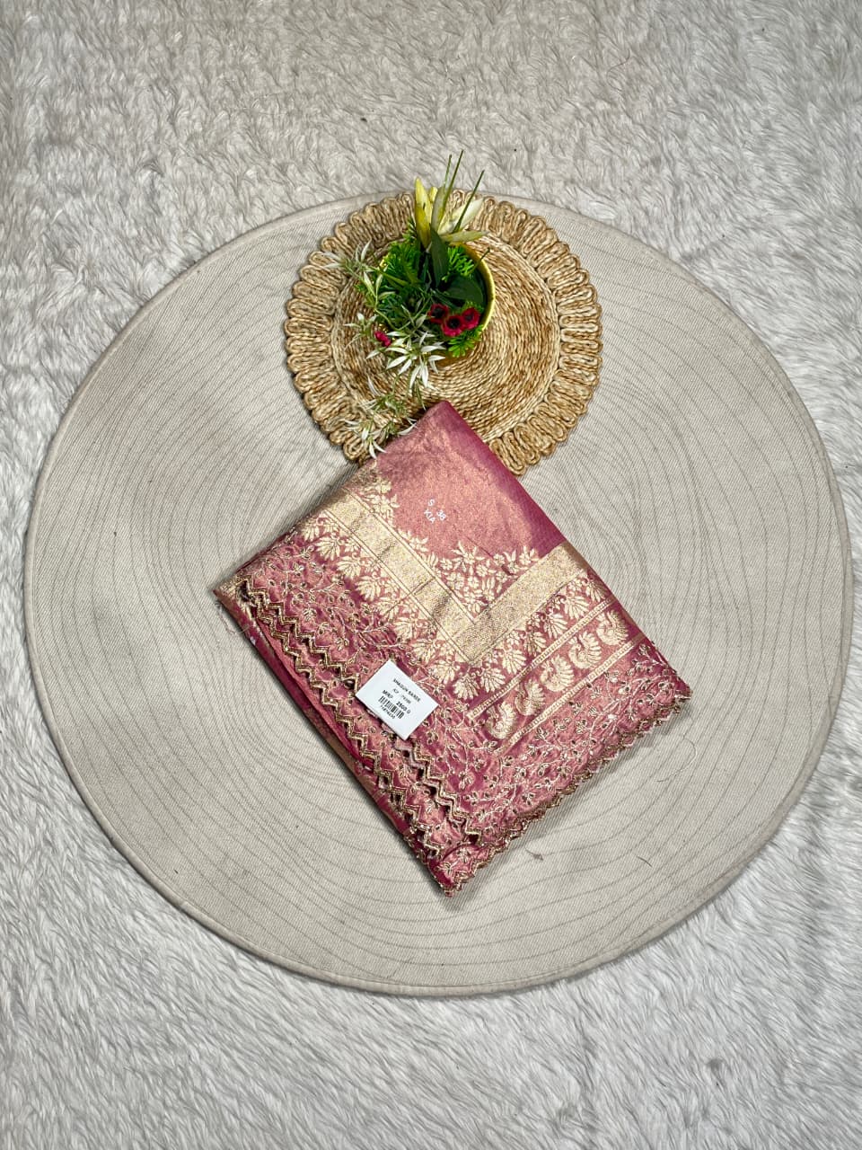 Silk Saree with Rich Zari Border | Designer Wedding Saree by Shagun Sarees