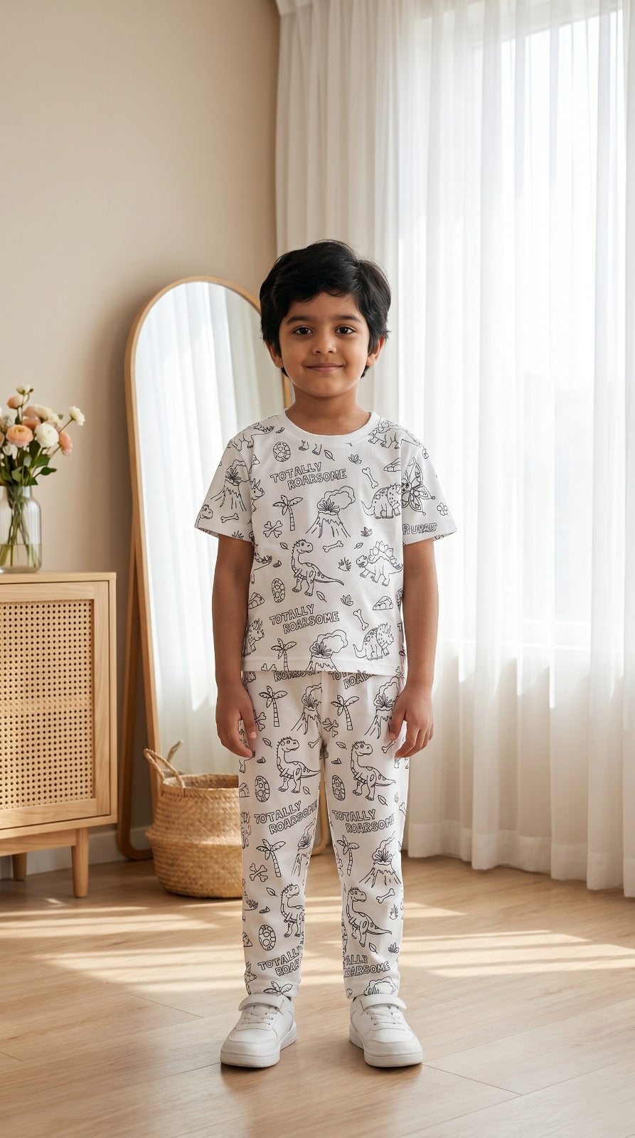 Fun DIY Coloring Kids Night Suit Collection by SHAGUN KIDS