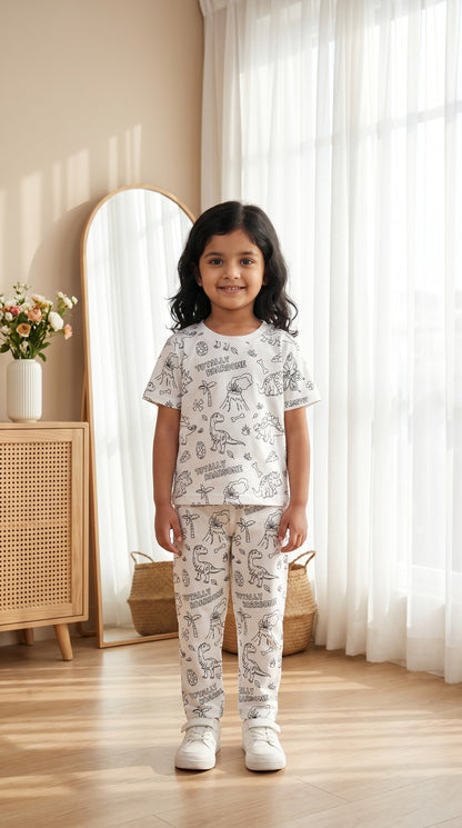 Fun DIY Coloring Kids Night Suit Collection by SHAGUN KIDS