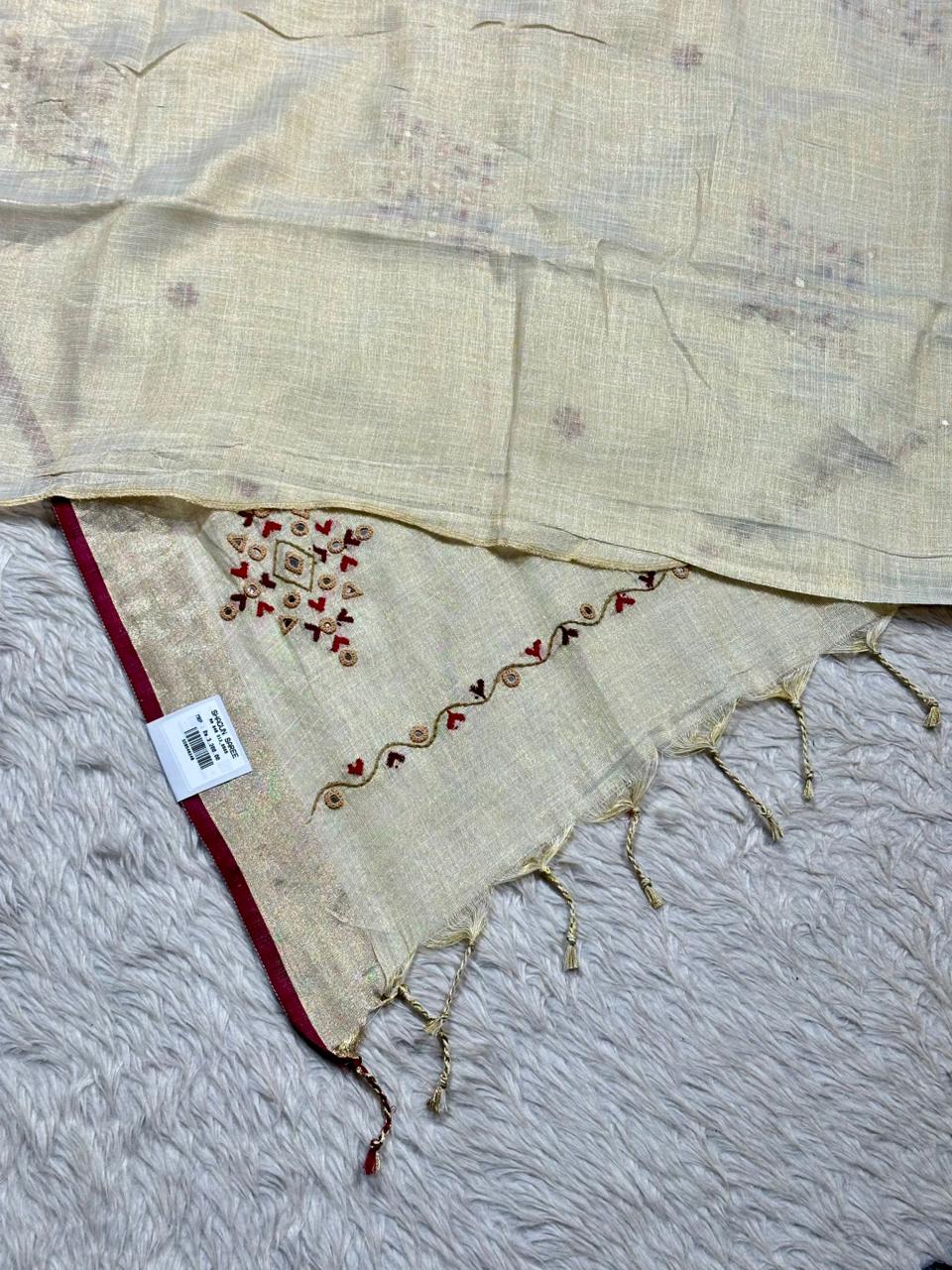 Stunning Traditional Embroidered Saree by SHAGUN FASHION