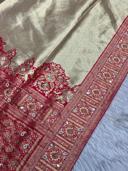 Experience Royal Grace with the Stunning Saree from SHAGUN FASHION