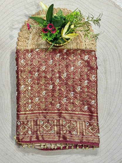 Experience Royal Grace with the Stunning Saree from SHAGUN FASHION