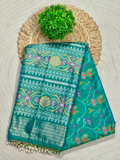 Steal the Show in This Gorgeous Green Saree – Only at SHAGUN FASHION