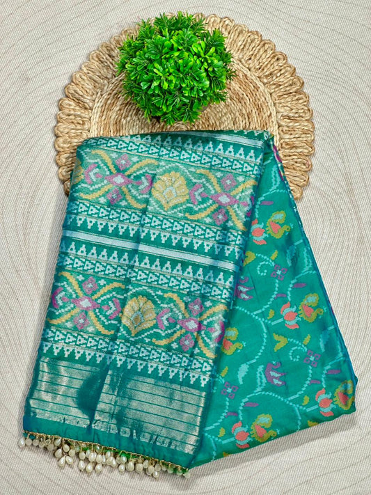 Steal the Show in This Gorgeous Green Saree – Only at SHAGUN FASHION