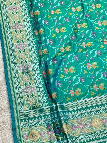 Steal the Show in This Gorgeous Green Saree – Only at SHAGUN FASHION
