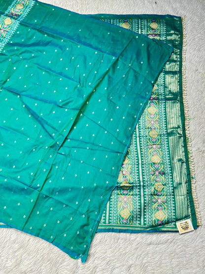 Steal the Show in This Gorgeous Green Saree – Only at SHAGUN FASHION