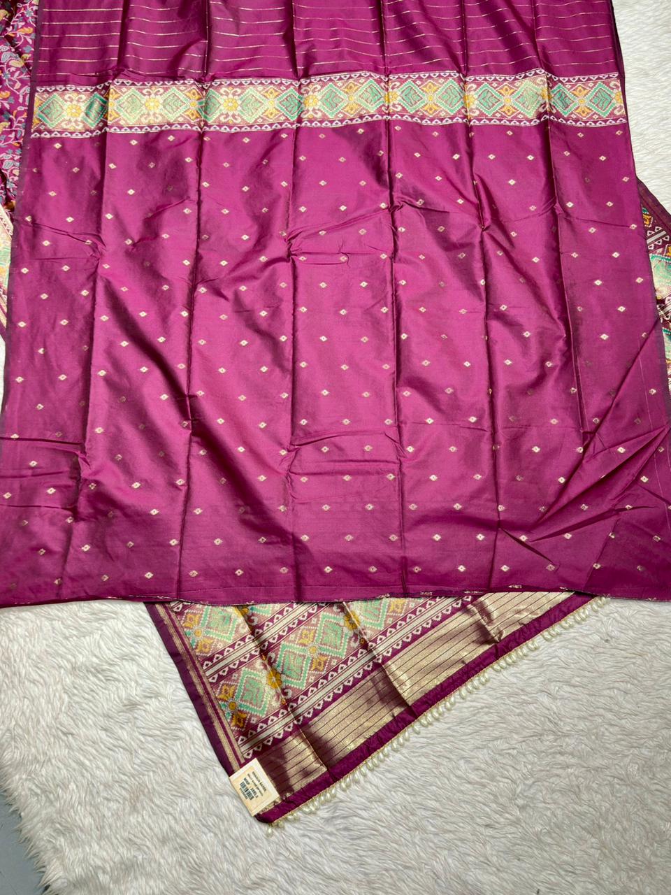 Magenta Festive Saree – Must-Have from SHAGUN FASHION