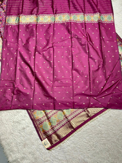 Magenta Festive Saree – Must-Have from SHAGUN FASHION