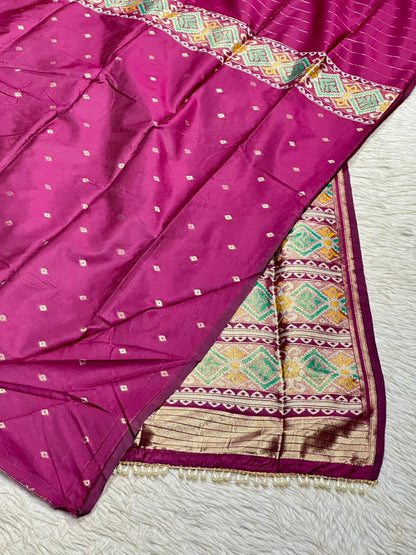 Magenta Festive Saree – Must-Have from SHAGUN FASHION