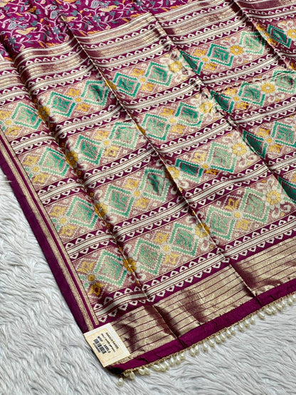 Magenta Festive Saree – Must-Have from SHAGUN FASHION