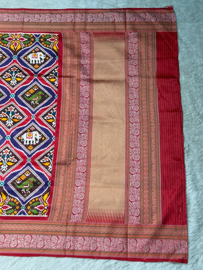SHAGUN FASHION Premium Heritage Patola Silk Saree