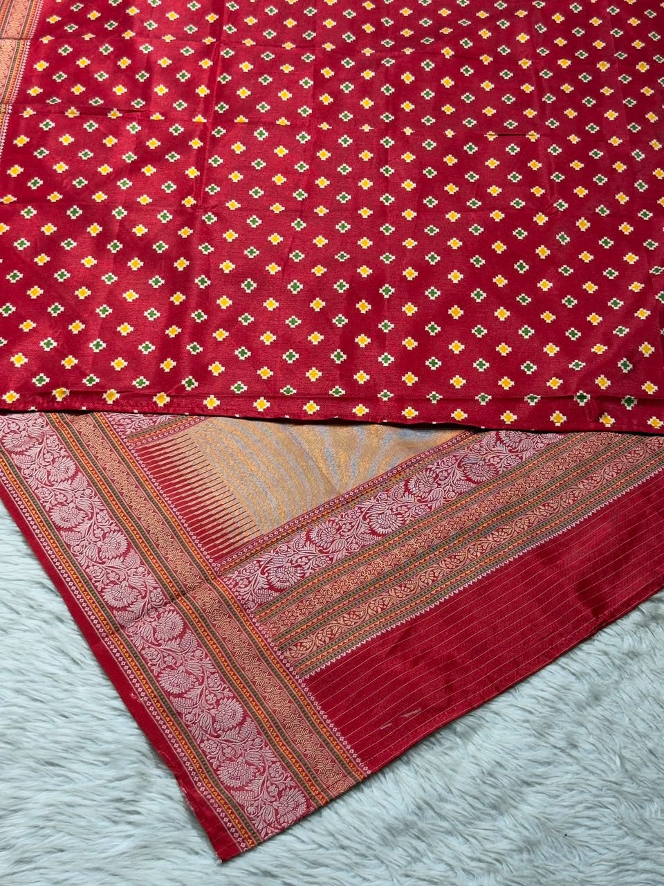SHAGUN FASHION Premium Heritage Patola Silk Saree