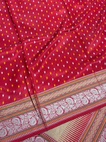 SHAGUN FASHION Exclusive: Premium Silk Patola Saree with Traditional Border