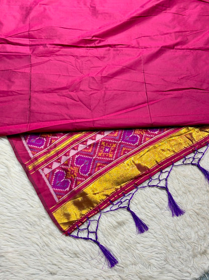 SHAGUN FASHION Festive Special: Royal Silk Ikkat Patola Saree