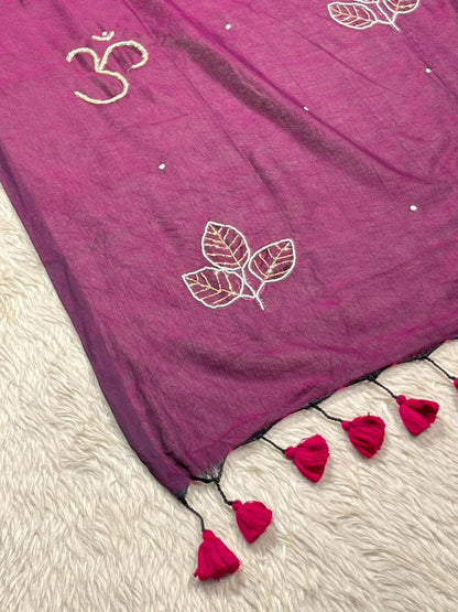 Beautiful Hand-Worked Sacred Sarees by SHAGUN FASHION