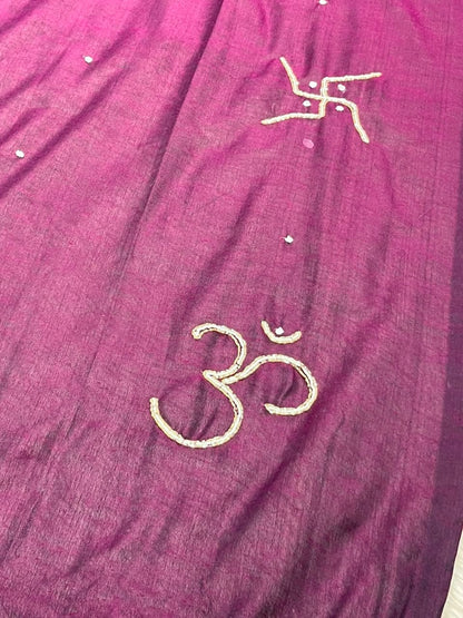 Beautiful Hand-Worked Sacred Sarees by SHAGUN FASHION