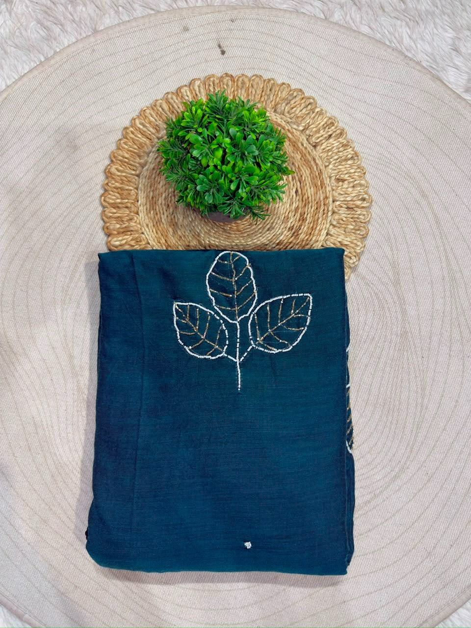 Beautiful Hand-Worked Sacred Sarees by SHAGUN FASHION