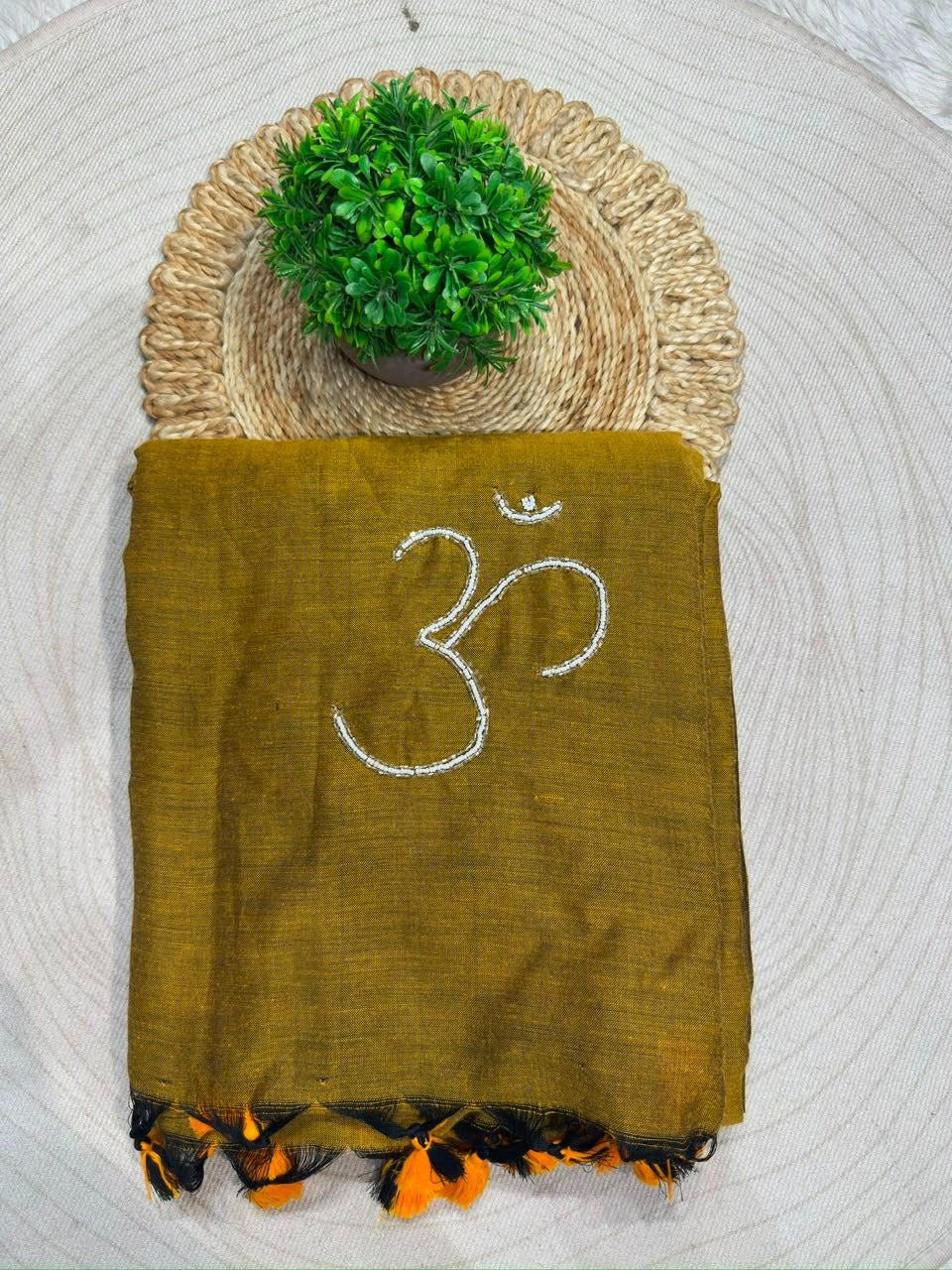 Beautiful Hand-Worked Sacred Sarees by SHAGUN FASHION