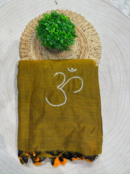Beautiful Hand-Worked Sacred Sarees by SHAGUN FASHION