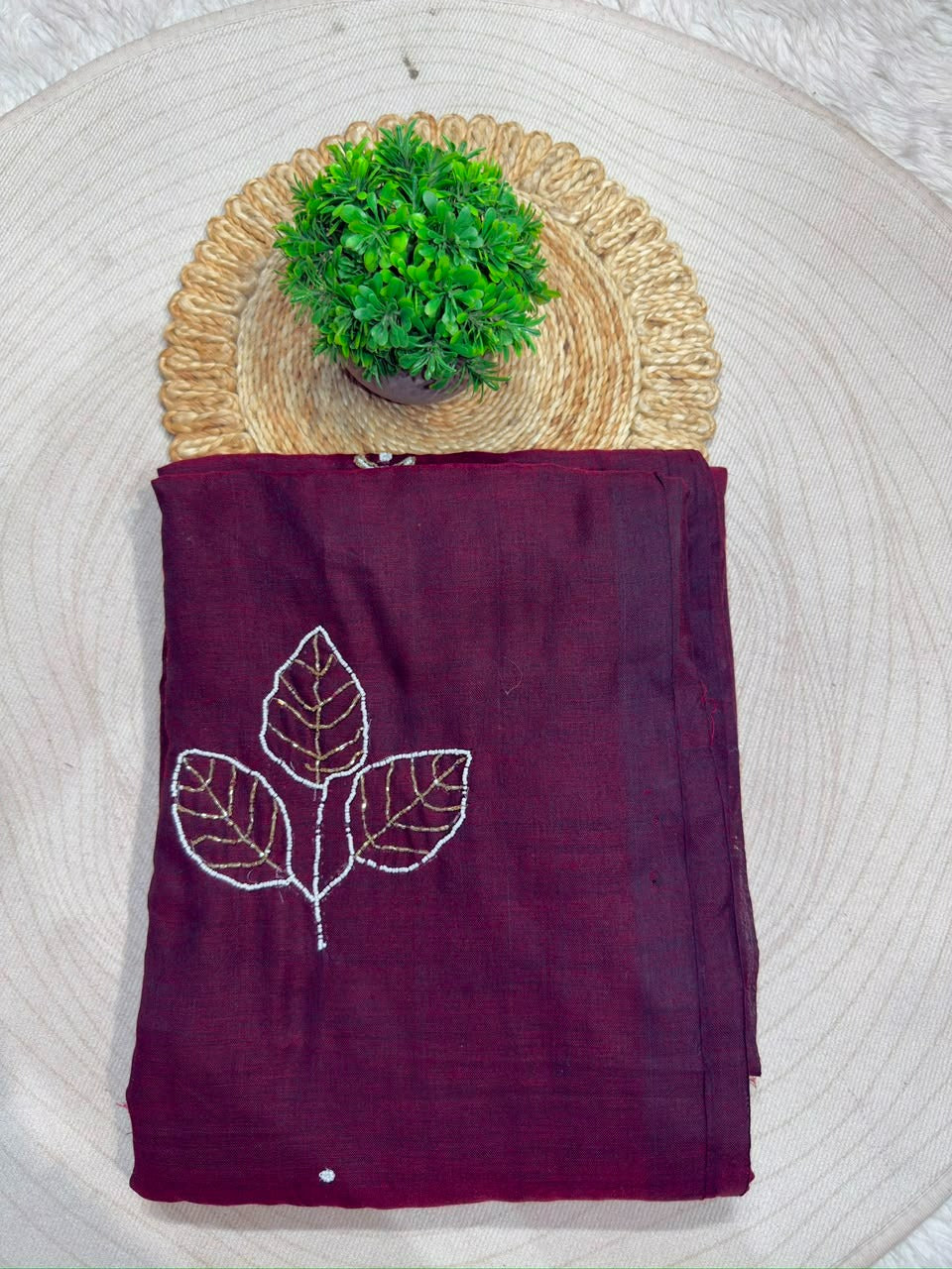 Beautiful Hand-Worked Sacred Sarees by SHAGUN FASHION