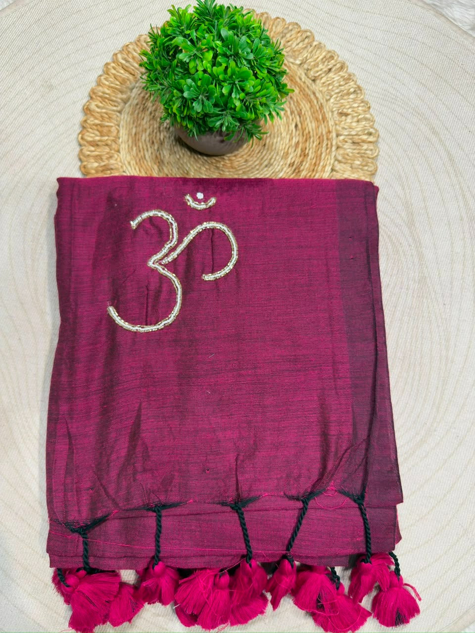 Beautiful Hand-Worked Sacred Sarees by SHAGUN FASHION