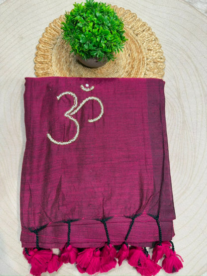 Beautiful Hand-Worked Sacred Sarees by SHAGUN FASHION