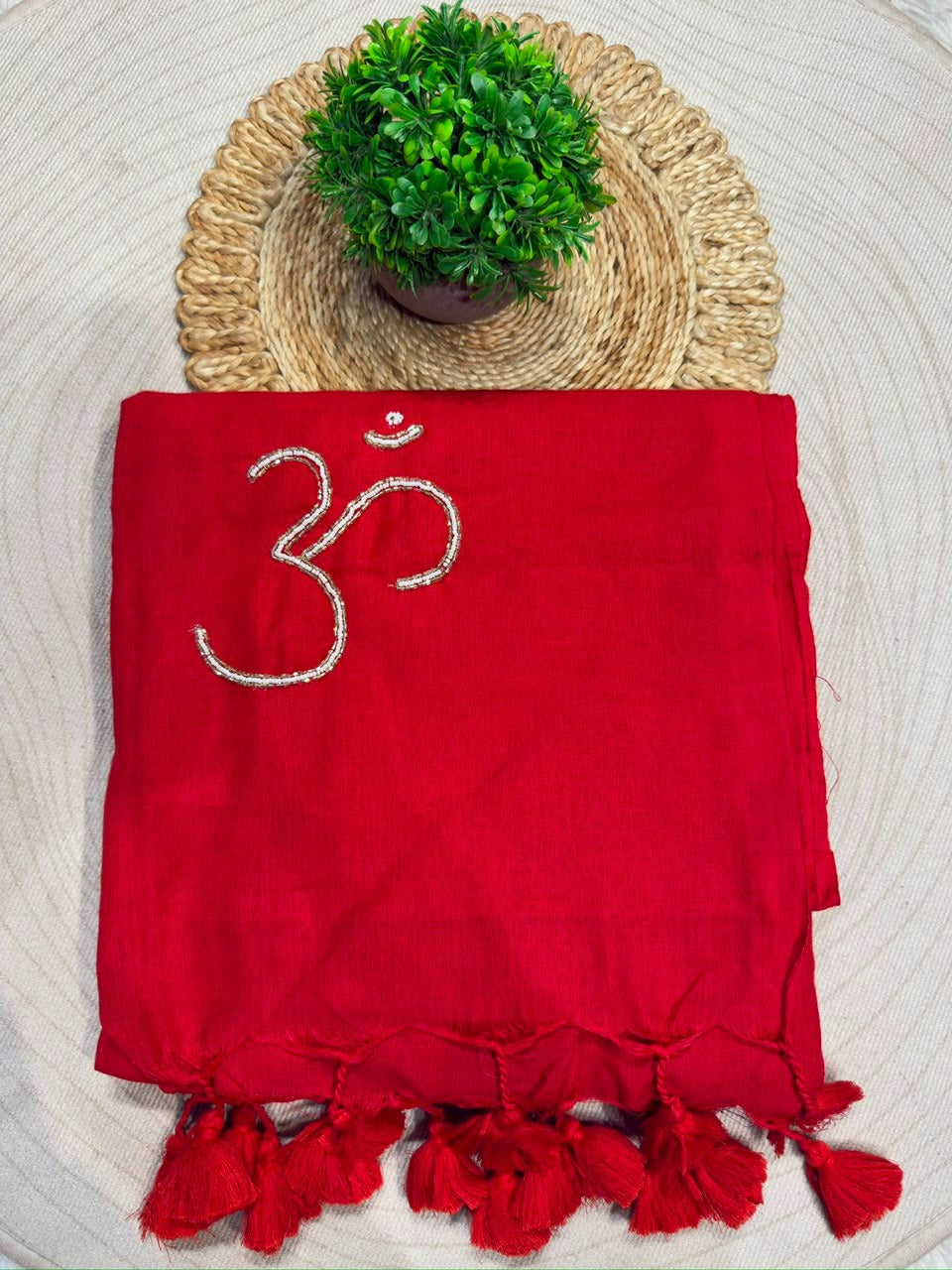 Beautiful Hand-Worked Sacred Sarees by SHAGUN FASHION