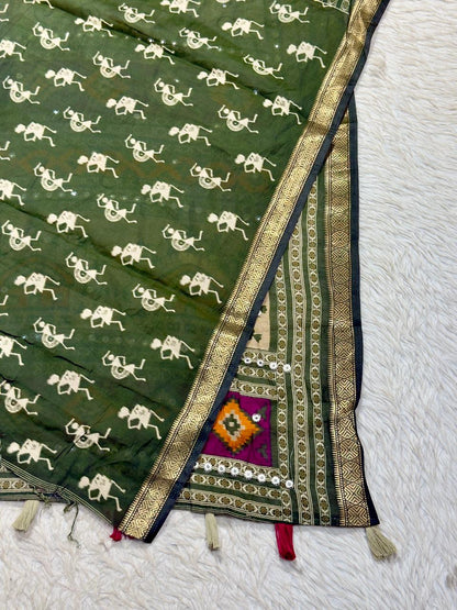 Beautiful Traditional Patola Silk Saree by SHAGUN FASHION
