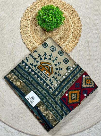 Beautiful Traditional Patola Silk Saree by SHAGUN FASHION