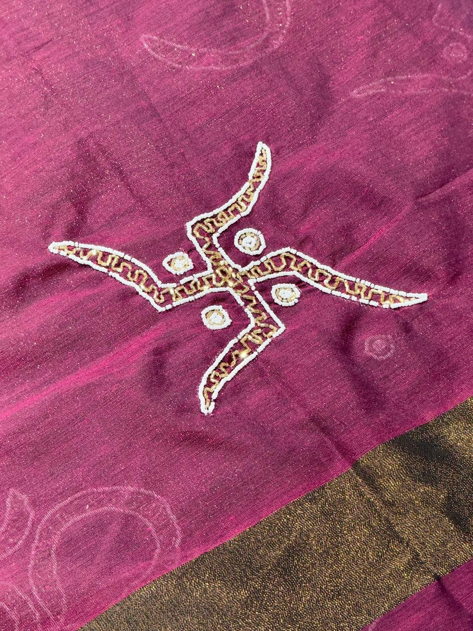 Beautiful Fancy Designer Saree by SHAGUN FASHION