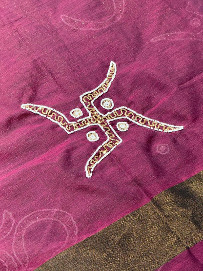 Beautiful Fancy Designer Saree by SHAGUN FASHION
