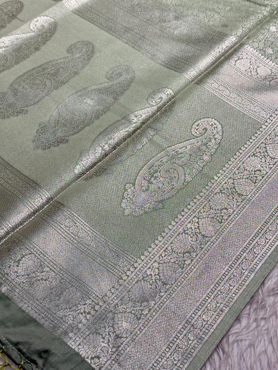 Gorgeous Heavy Work Wedding Saree by SHAGUN FASHION