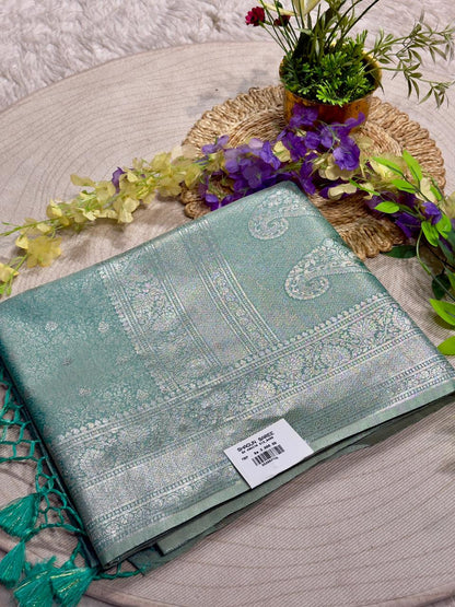 Gorgeous Heavy Work Wedding Saree by SHAGUN FASHION