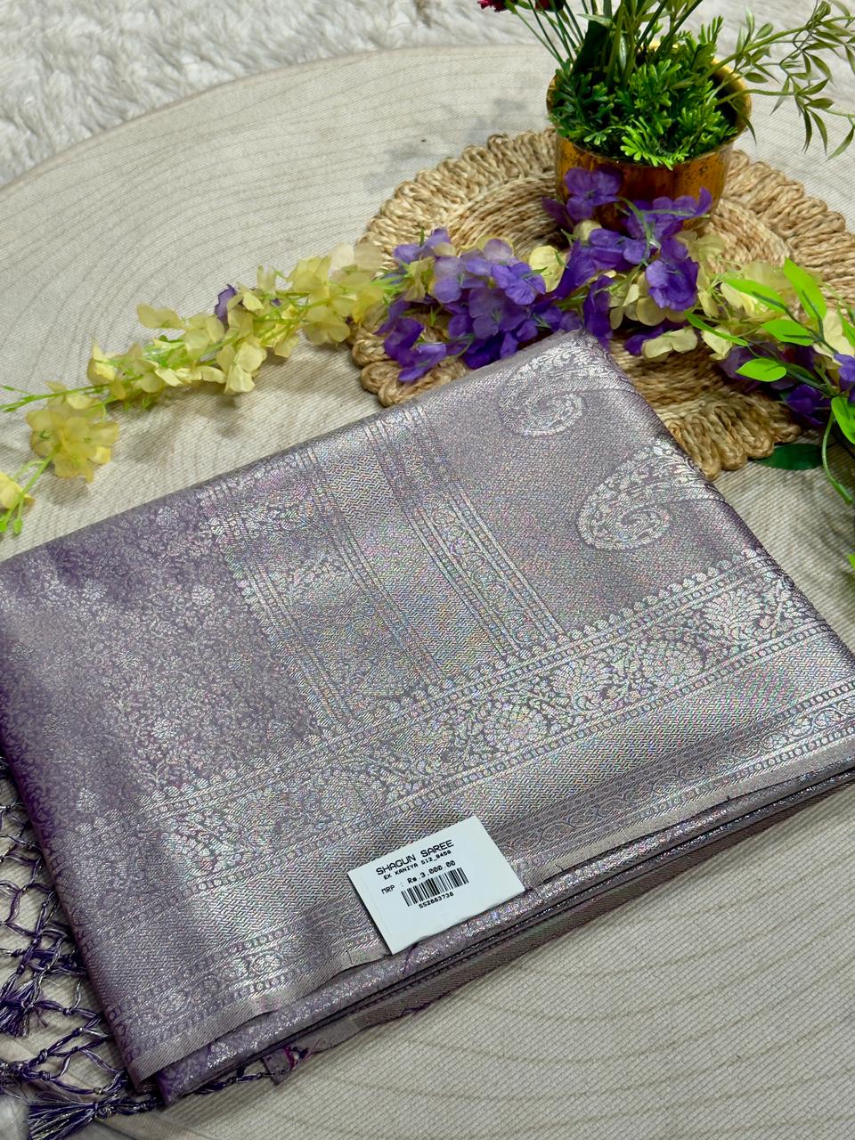 Gorgeous Heavy Work Wedding Saree by SHAGUN FASHION