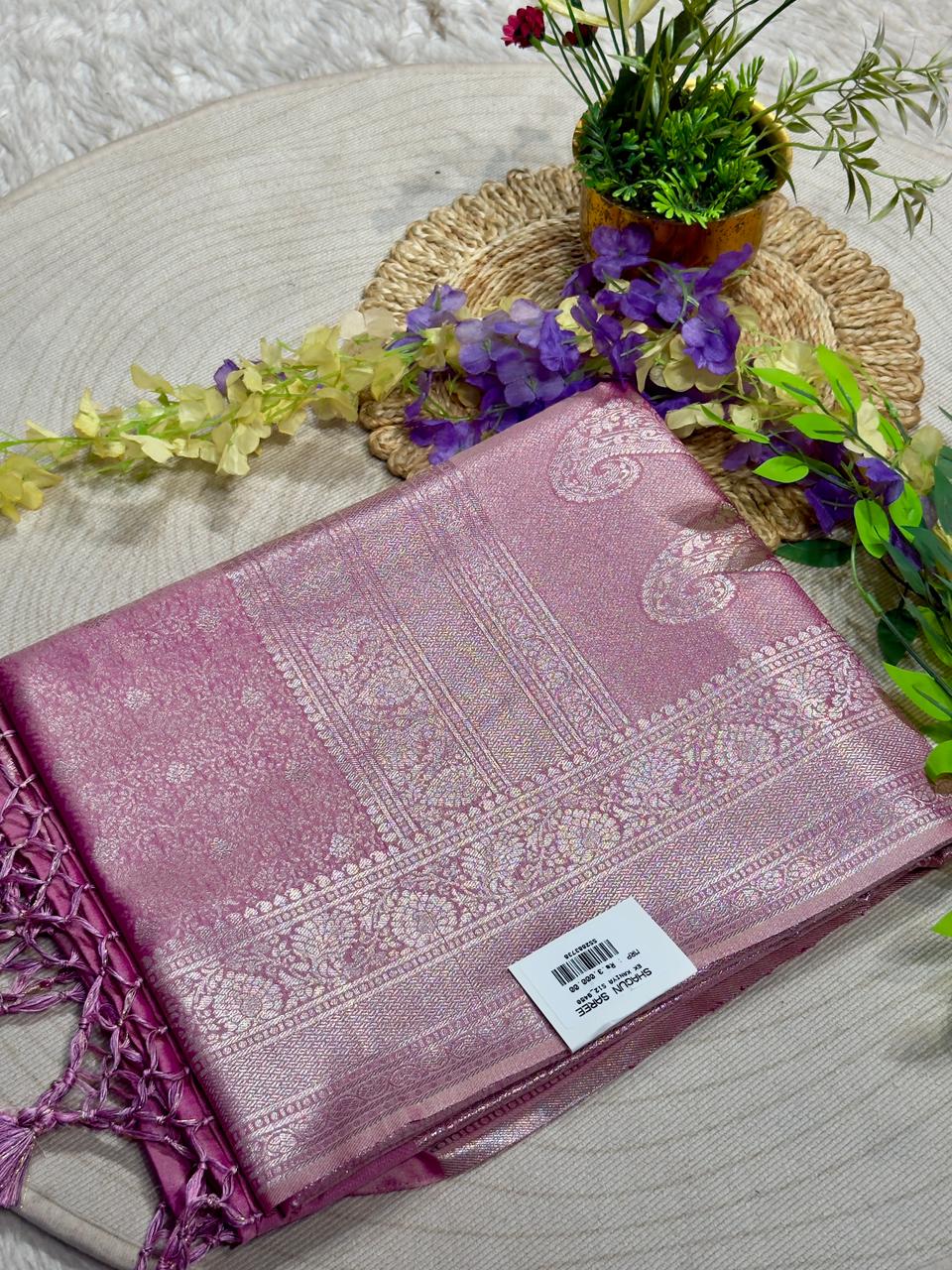 Gorgeous Heavy Work Wedding Saree by SHAGUN FASHION