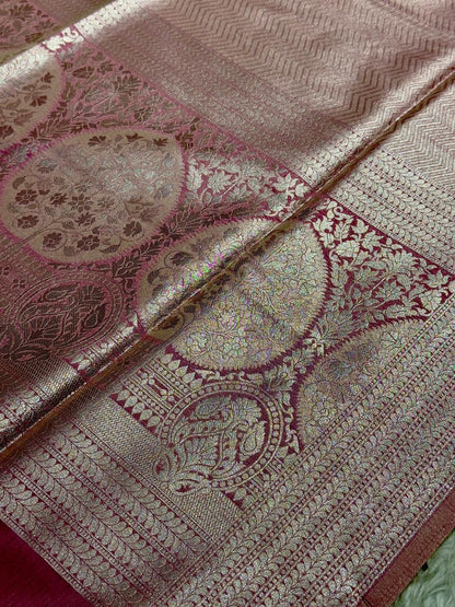 Beautiful Soft Cotton Silk Floral Print Saree by SHAGUN FASHION