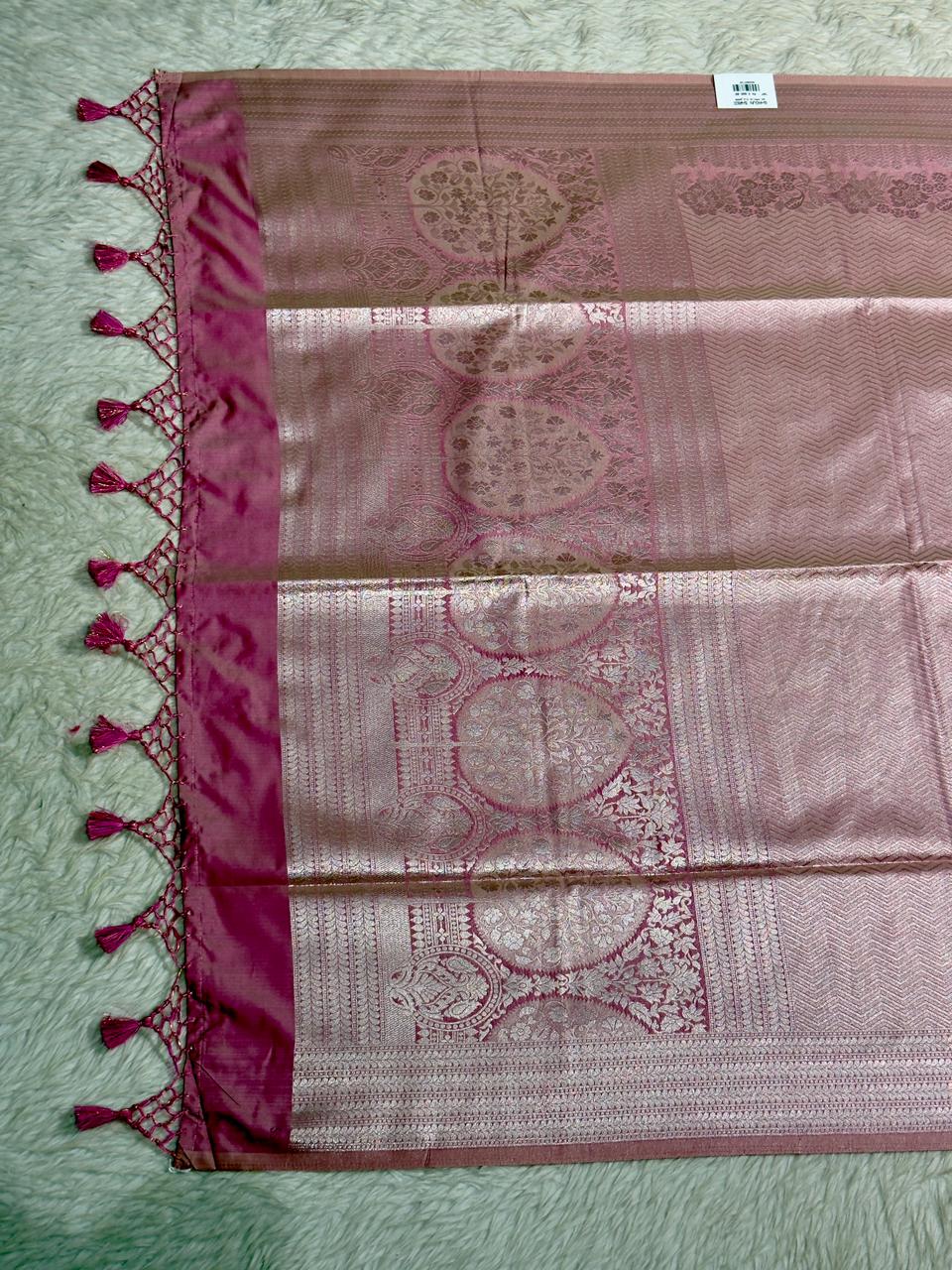 Beautiful Soft Cotton Silk Floral Print Saree by SHAGUN FASHION