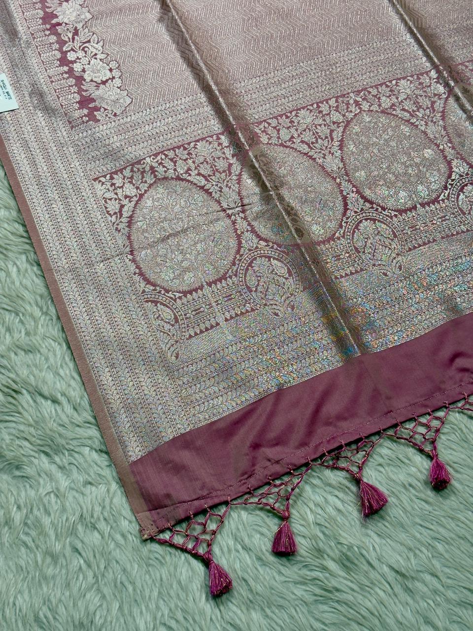 Beautiful Soft Cotton Silk Floral Print Saree by SHAGUN FASHION