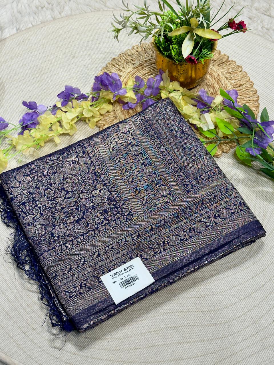 Beautiful Premium Sequence Work Party Wear Saree by SHAGUN FASHION