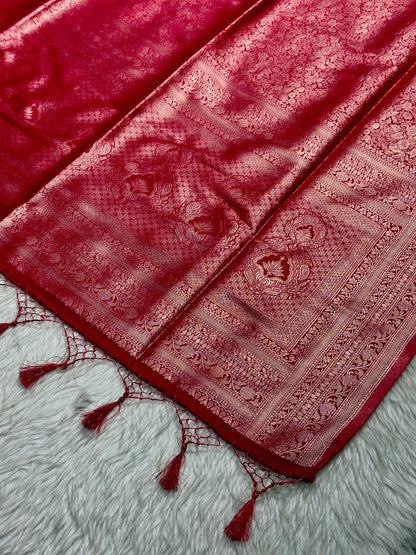 Beautiful Premium Sequence Work Party Wear Saree by SHAGUN FASHION