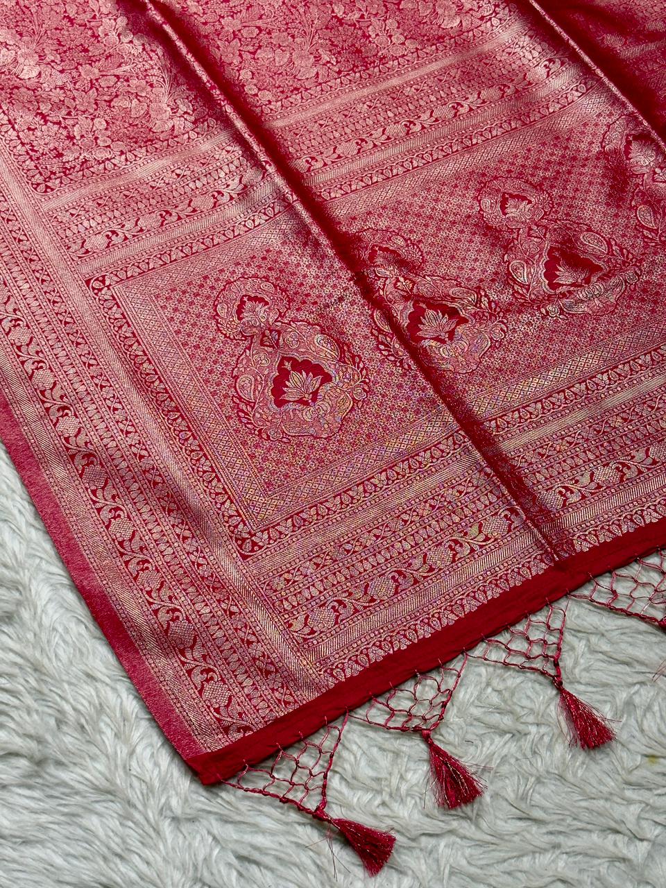 Beautiful Premium Sequence Work Party Wear Saree by SHAGUN FASHION