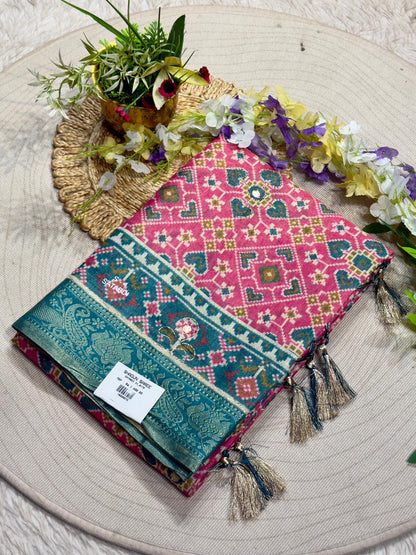 SHAGUN FASHION Beautiful Daily Wear Printed Georgette Saree