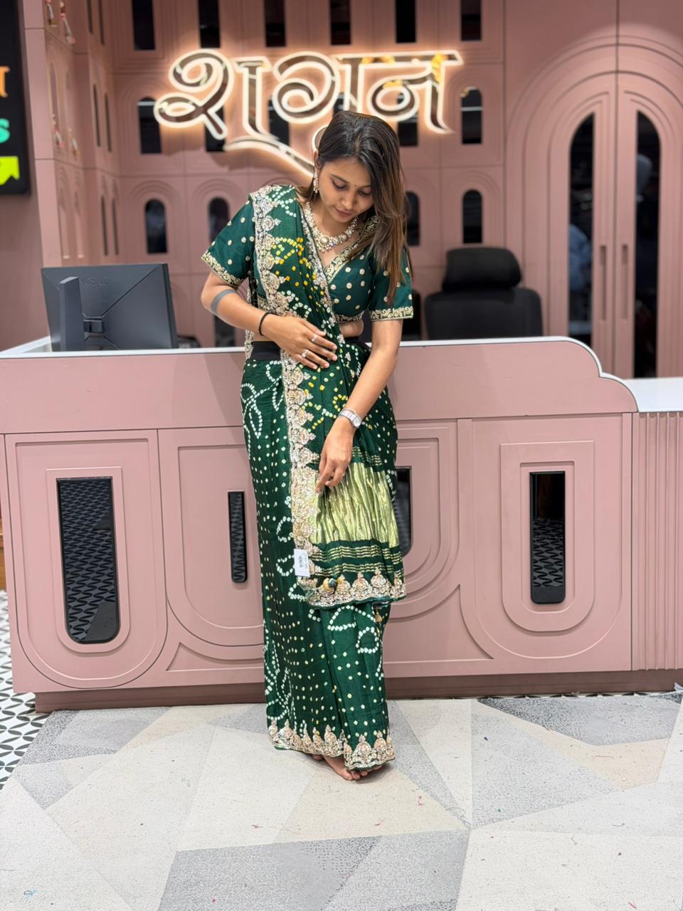 Bandhani Saree