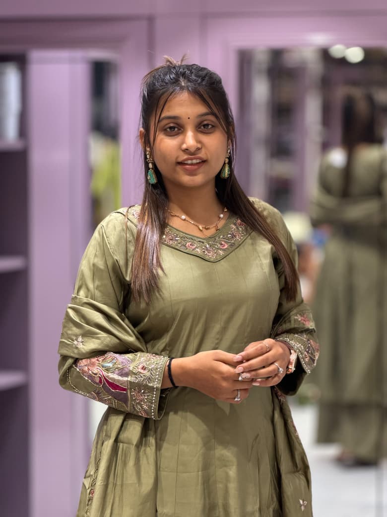 Beautiful 3-Piece Ethnic Suit Set by SHAGUN FASHION
