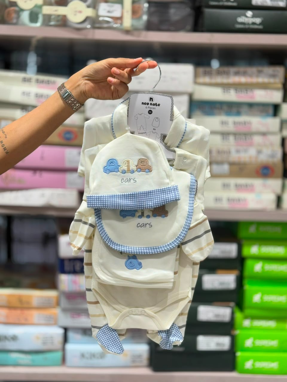 SHAGUN FASHION Premium 6-Piece New Born Baby Gift Set