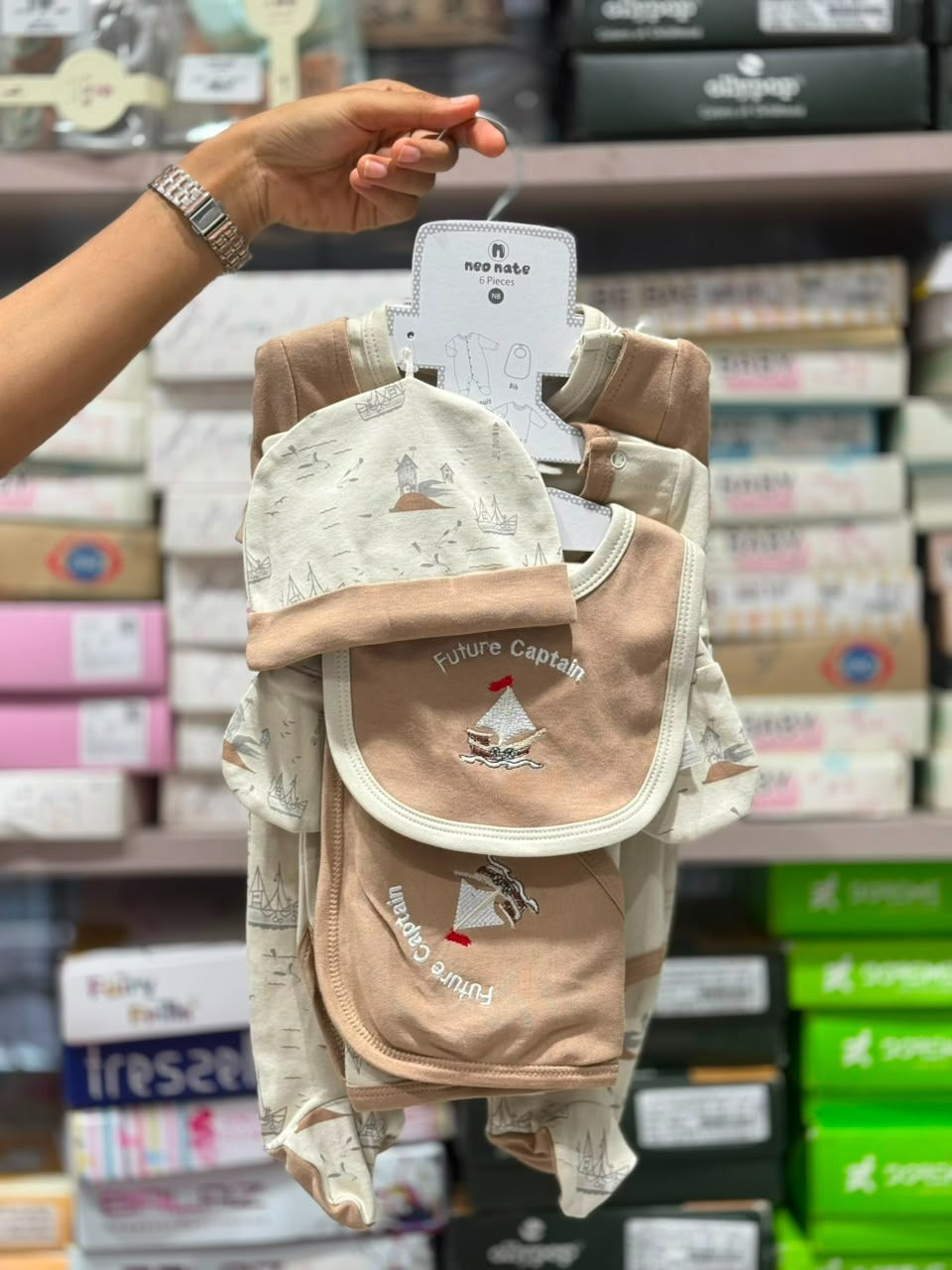 SHAGUN FASHION Premium 6-Piece New Born Baby Gift Set
