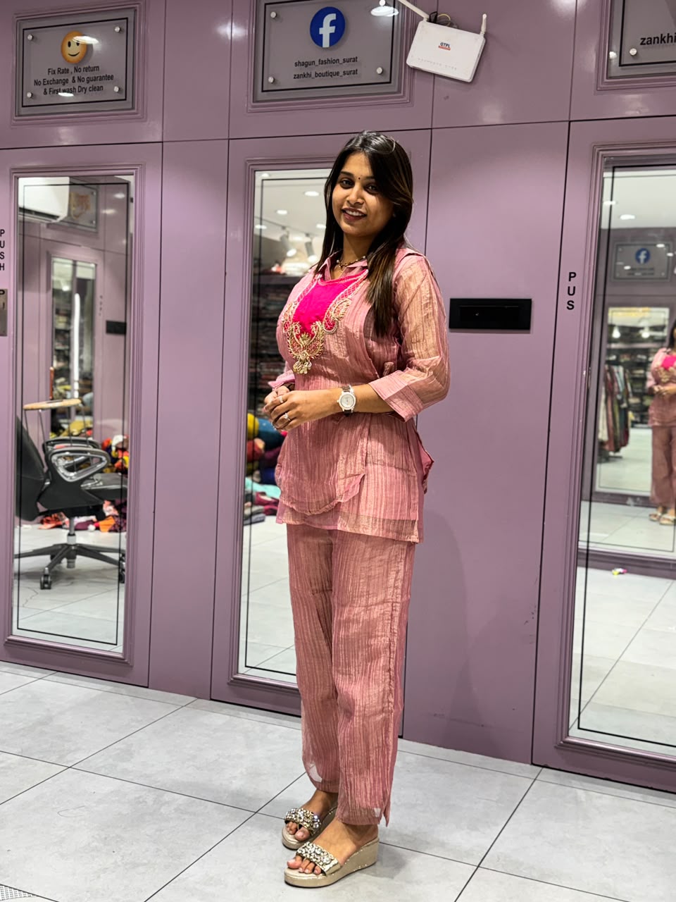 SHAGUN FASHION Party Wear Designer Co-Ord Set