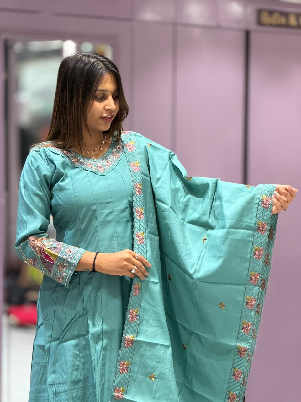 SHAGUN FASHION Premium Designer Kurti-Plazo Set with Matching Dupatta